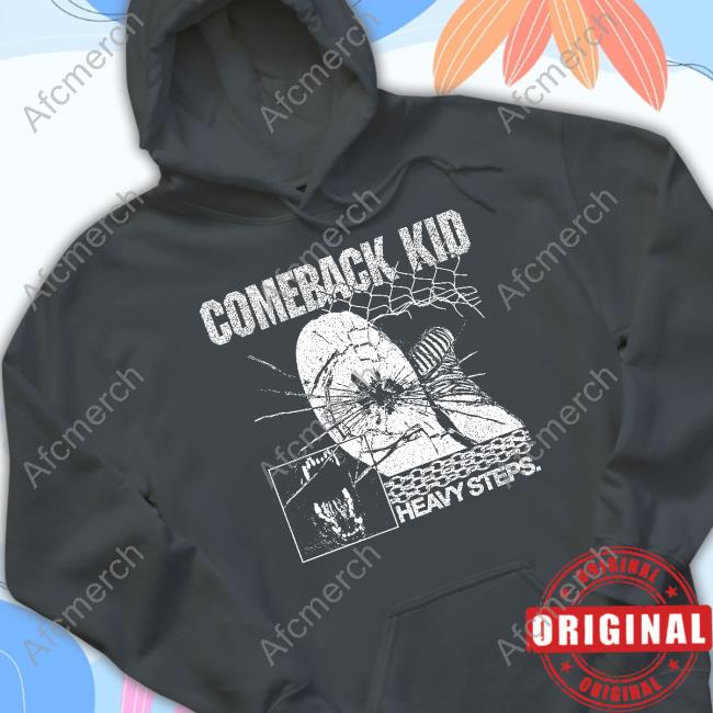 Official Comeback Kid Heavy Steps Long Sleeve Tee