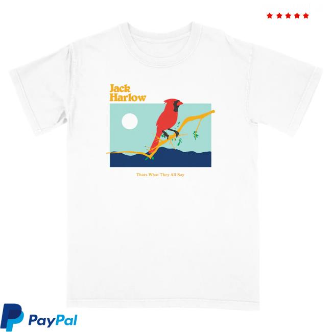 Official Jack Harlow Merch Store Jack Harlow Cardinal Popover Shirt Jack Harlow Clothing Shop JackHarlow