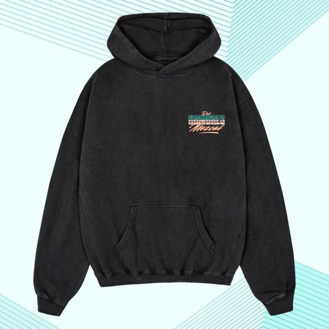 Official Dos Hombres Merch Mezcal Black Diamond Teal Hoodie