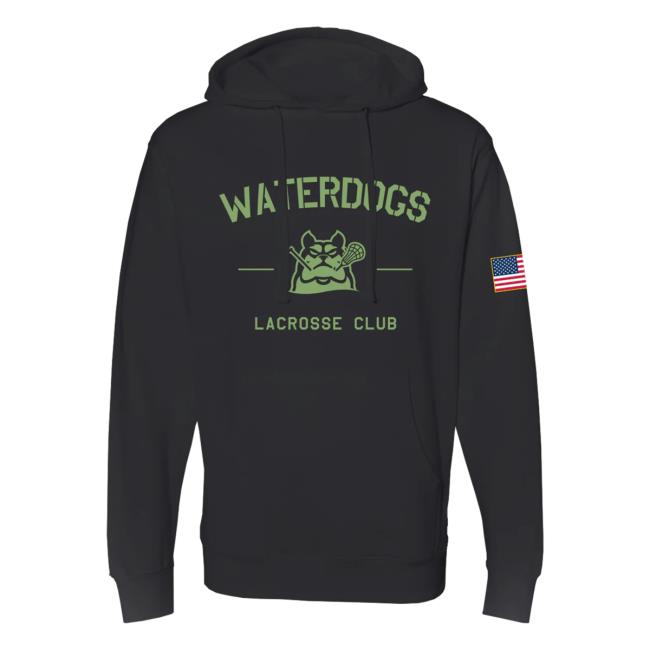 Official Premier Lacrosse League Shop Waterdogs Usa Lacrosse Club Pullover Hoodie