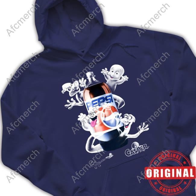 Alonna Lee Pepsi Casper Hoodie Pepsi Casper The Friendly Ghost Tee