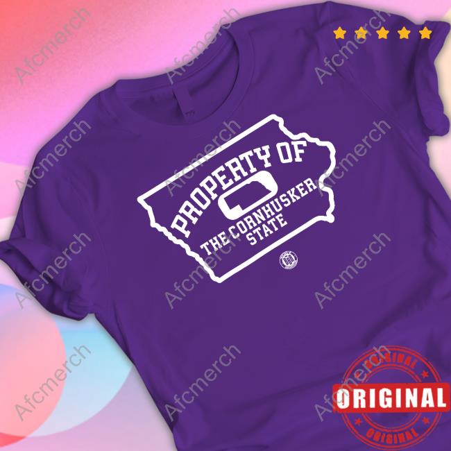 Official Property Of The Cornhusker State Tee