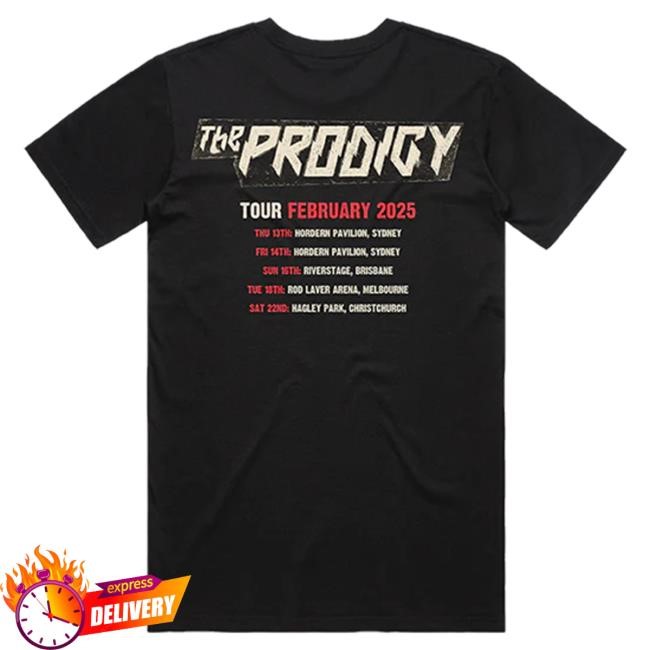 Official Merch Jungle The Prodigy / Tour Tshirt