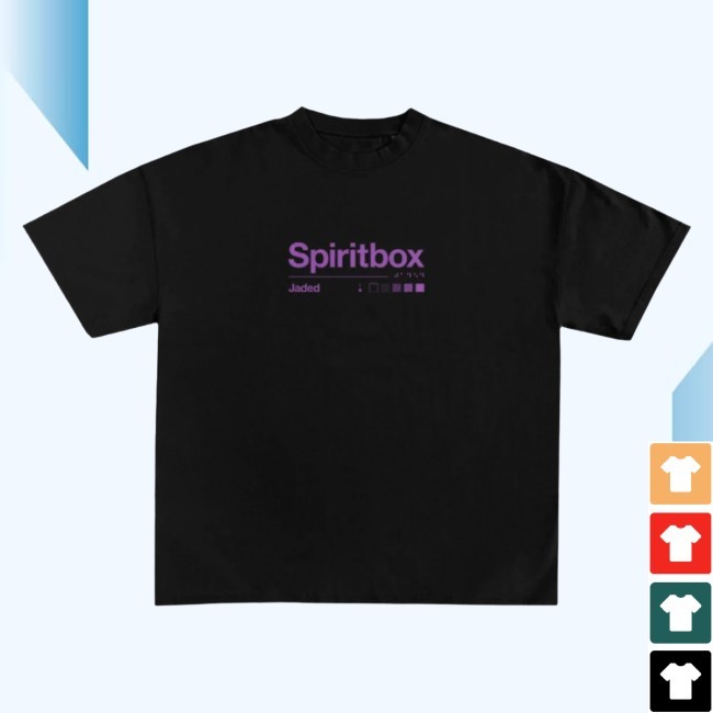 Death Metal Logo Shirt Black Spirit Box