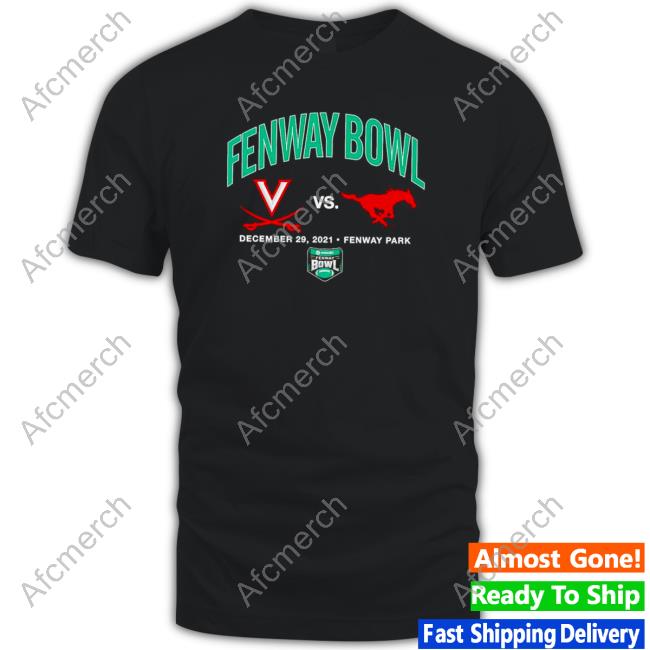 Official Virginia Cavaliers vs SMU Mustangs 2022 Fenway Bowl Dueling hoodie