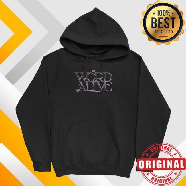 Official The Word Alive Smiley - Black Hoodie