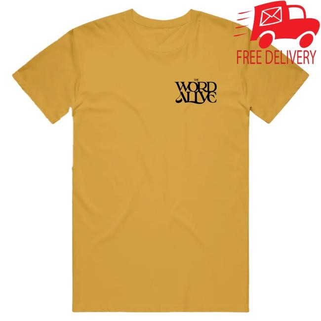 Official The Word Alive Threshold - Mustard Tee