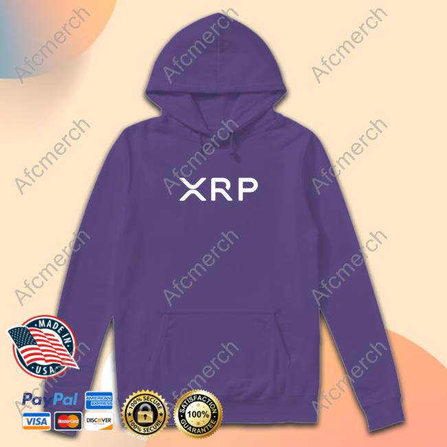 XRP Whale Xrp Logo Tee Official XRP Whale Xrp Logo Hoodies