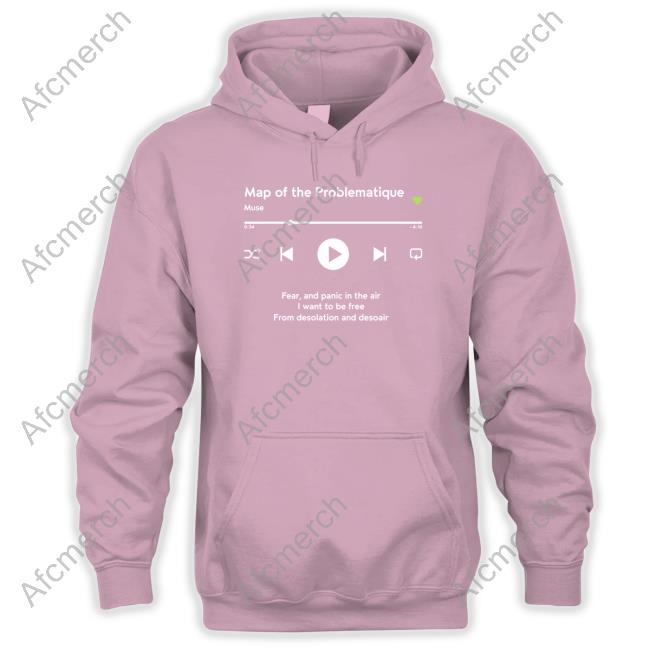 Okamivee Map Of The Problematique Muse Funny Shirt