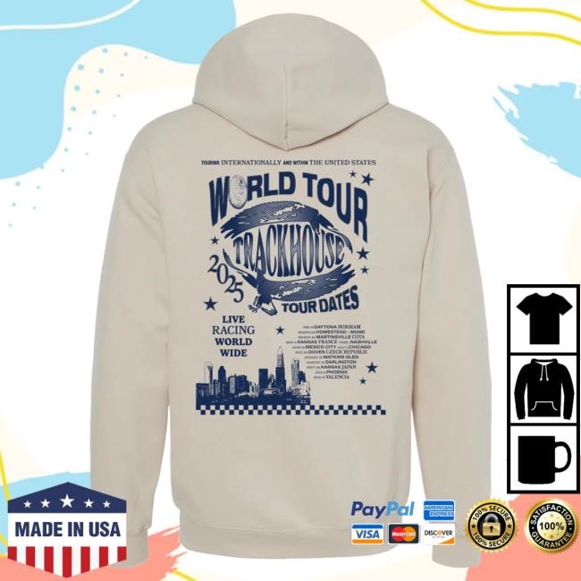 Trackhouse World Tour Hoody Trackhouse Racing Team Official