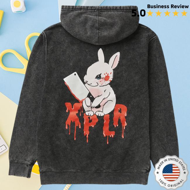 Official Sam And Colby Merch Store Shopxplr Rabbit Crew neck Mineral Wash Shop Xplr SamAndColby