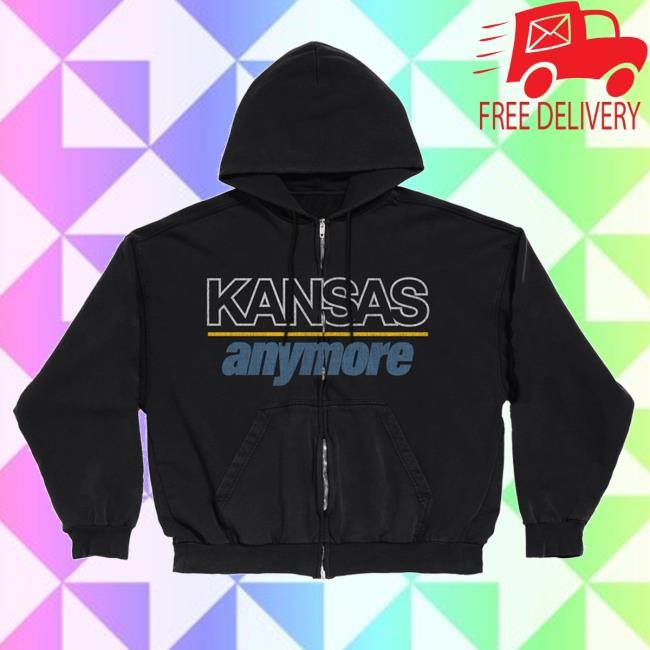 Role Model Official Merch Shop Kansas Anymore Zip Up Pullover 2024 Hoodie