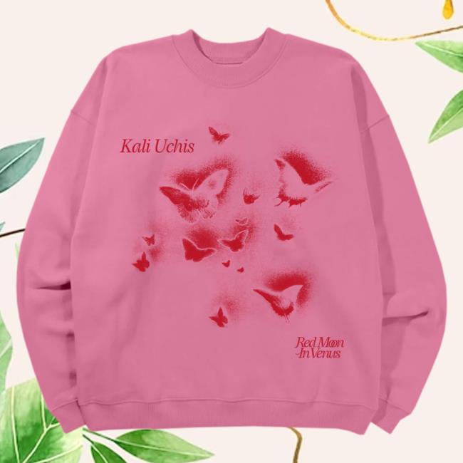 Kali Uchis Clothing Store Shop Pink Butterfly Hoody Kaliuchis Merch