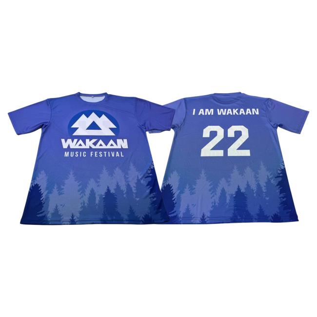 Official Wakaan Merch Store Wakaan Music Festival 2022 Sublimated Popover Shirt