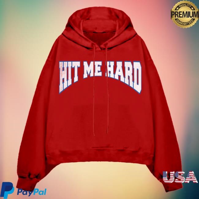 Official Billie Eilish Merch Store Shop Billie Eilish Hit Me Hard And Soft Red Sweater BillieEilish
