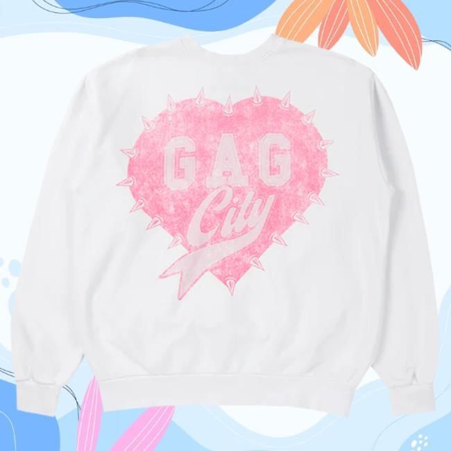 Official Nicki Minaj Merch Store Gag City White Crew neck Nicki Minaj Apparel Clothing Shop NickiMinaj