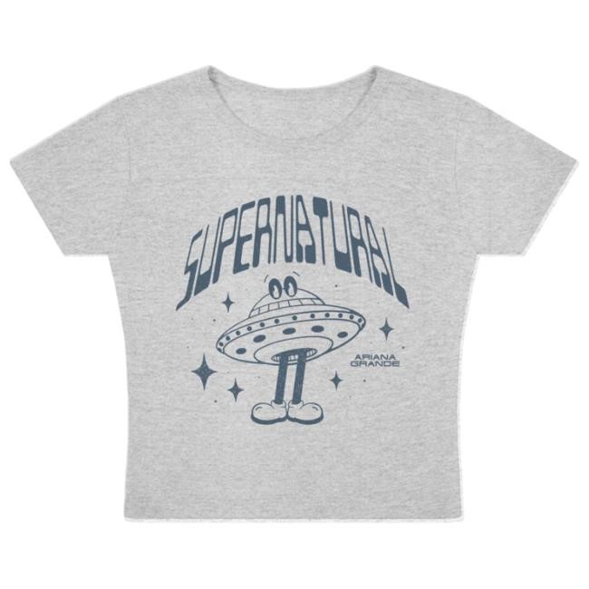 Official Ariana Grande Supernatural Baby Tshirt (Grey) ArianaGrande