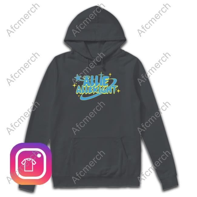 AEW Merch Pro Wrestling Tees Shop Allie Allbright Shirt AEW Merch Pro Wrestling Tees Shop Allie Allbright Long Sleeve Tee Shirt