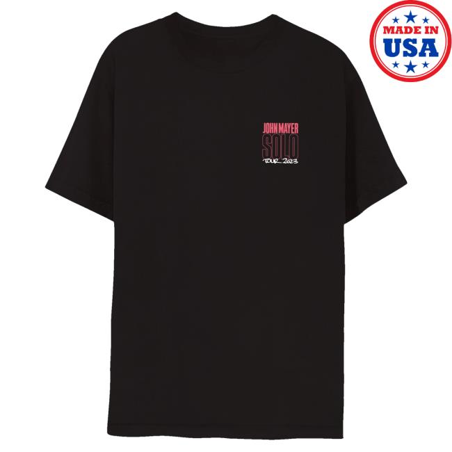 Official John Mayer Clothing Store Shop John Mayer Solo Tour St Paul Event Tshirt JohnMayer Merch