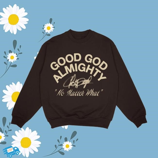 Good God Almighty Chocolate Crewneck David Crowder Merch