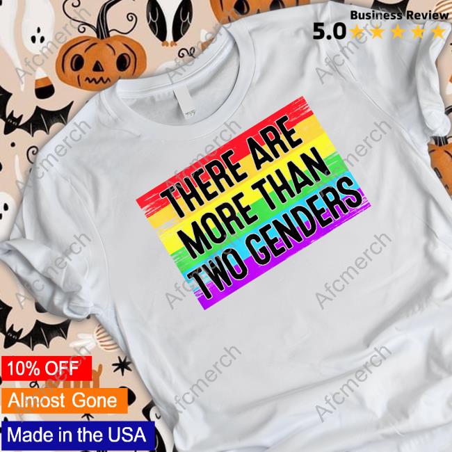 Official There Are More Than Two Genders T-Shirt Chris Sky