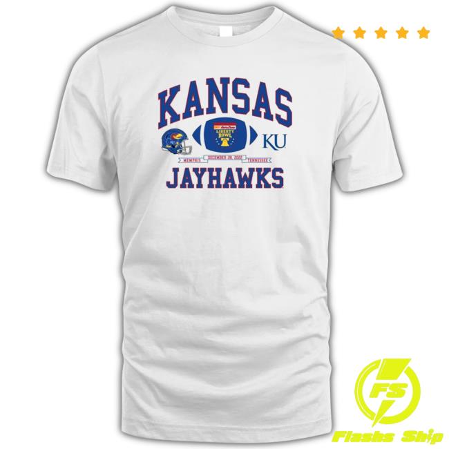 Kansas Jayhawks vs Arkansas Autozone Liberty Bowl Head to Head 2022 Tee Shirt