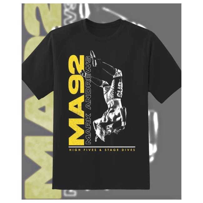 Mark Andrews Pro Wrestling Merch Ma92 Moonsault Shirt