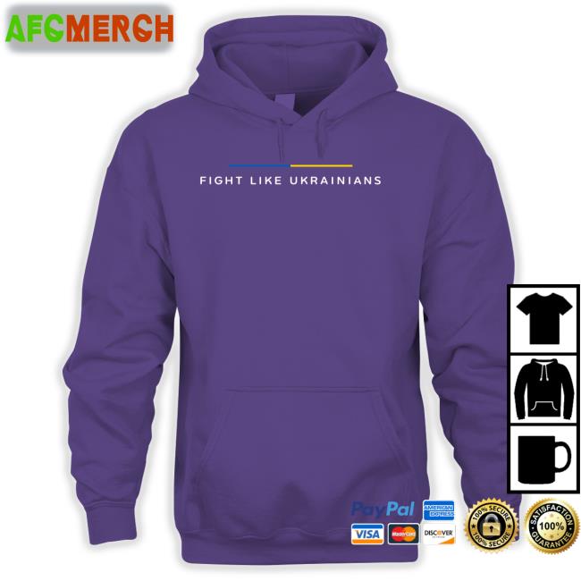 Fight Like Ukrainians Tee Володимир Зеленський
