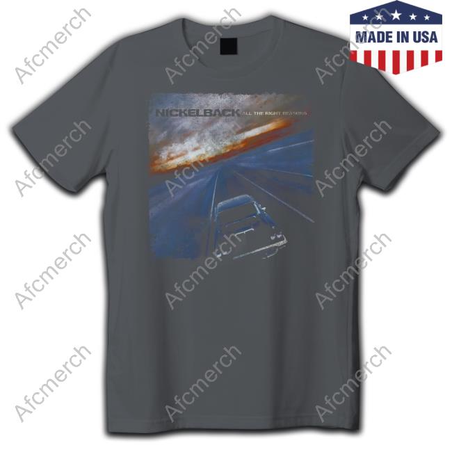 Nickelback Store Atrr Album Cover Coal Shirts