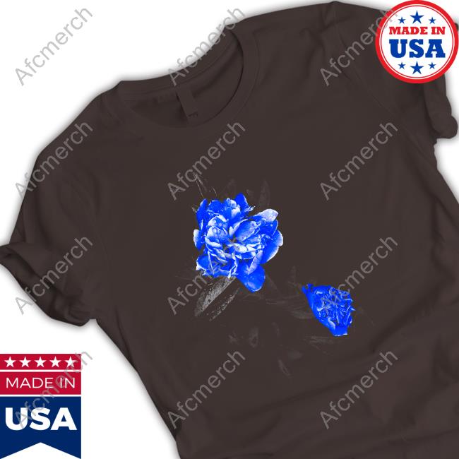 Wildside Yohji Yamamoto Blue Rose Shirts