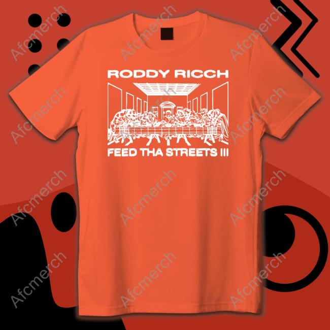 Roddy Ricch Merch Roddy Rich Feed Tha Streets Iii Last Supper Tank Top Rozwelluniverse