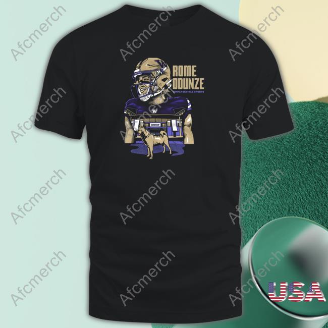 Official James Odunze Washington Huskies Rome Odunze Dawg Legend T-Shirt
