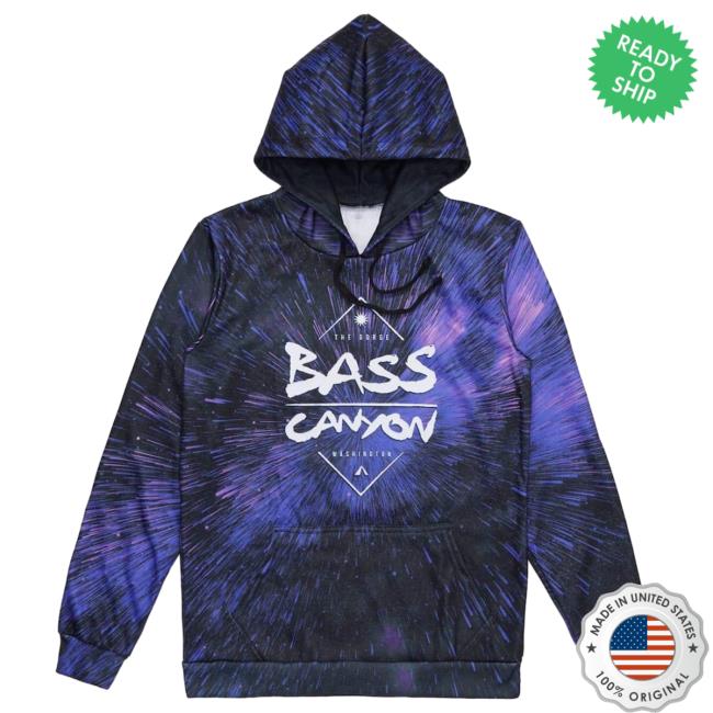 Official Excision Merch Bar Evolution 'Stardust' Dye Sub Hoody - Purple MerchBar