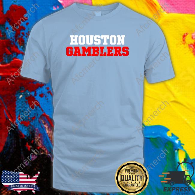 Robert Morris Houston Gamblers Long Sleeve T Shirt