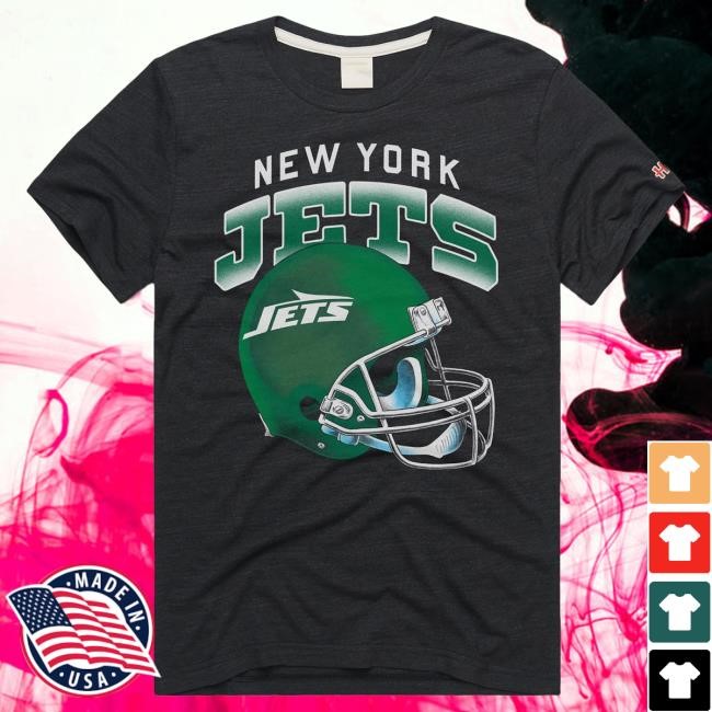 New York Jets Gradient Helmet Shirt Homeage – | New York Jets Official | NFL Football