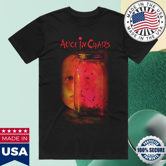 Official Alice In Chains Merch Jar Of Flies T Shirt