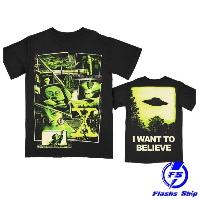 The X-Files I Want to Believe Premium tee Creep-O-Rama 2026 Collection