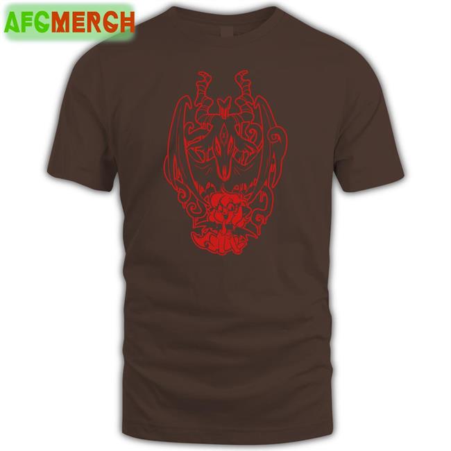 Farfetchedshow Merch Demon Within Black Version Hooded Sweatshirt Hunibunnyshop