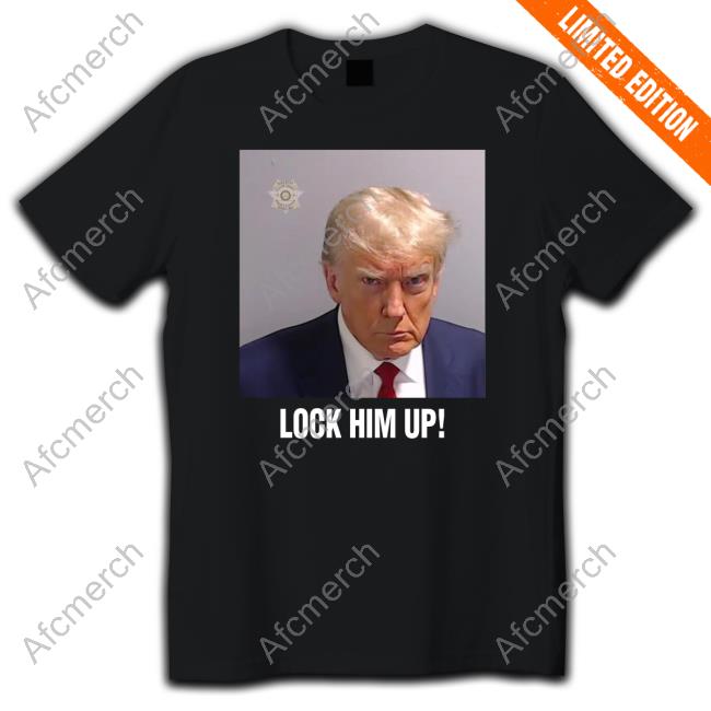 Trump Mugshot Lock Him Up Shirt Jon Cooper