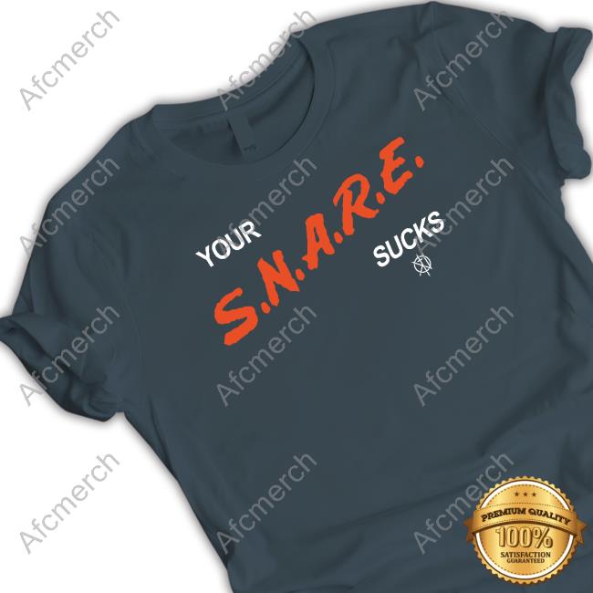 Kill The Noise Your S.N.A.R.E. Sucks Black Tee Shirt