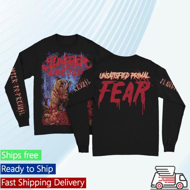 Official Slaughter To Prevail Metal Rising Merch Store Slaughter To Prevail - Bear Long Sleeve Hot Shirt Risingmerch