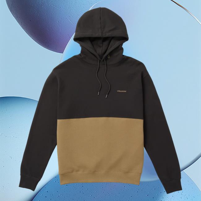 Official Volcom Stone Clothing Shop Store Divided Sweaters Sand Brown