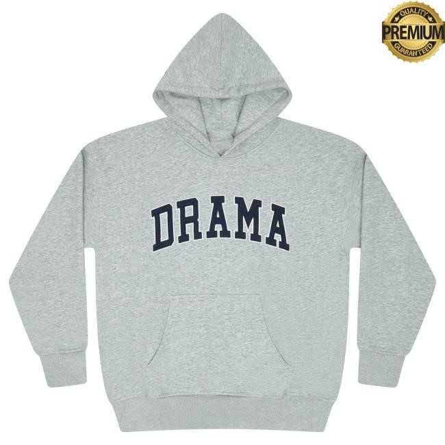 Drama Call Navy College Hoodie (Grey)