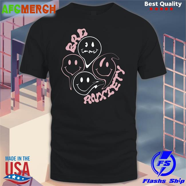 Megan Thee Stallion Merchandise Bad Anxiety Black Hoodie Tina Snow Megan Thee Stallion Merchandise Bad Anxiety Black Shirt