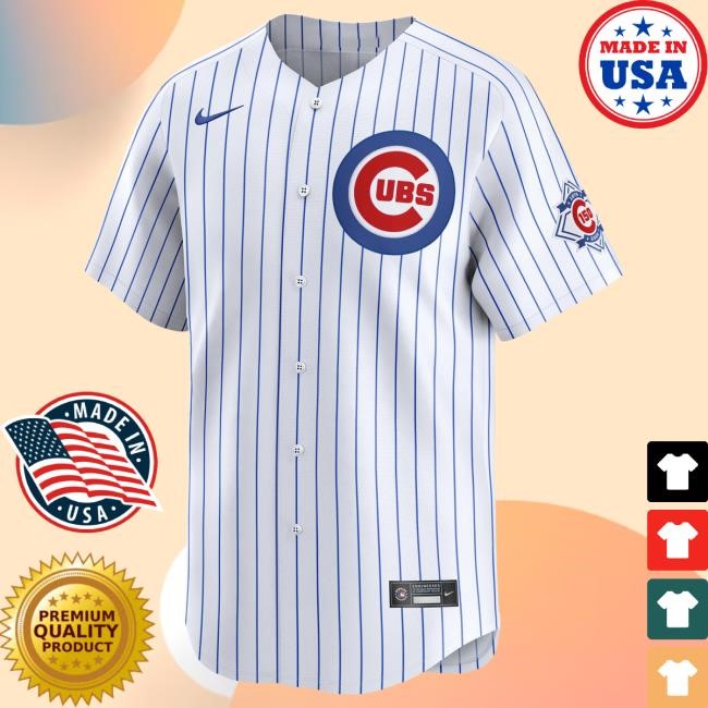 Chicago Cubs Nico Hoerner 150th Home Limited Jersey 2026