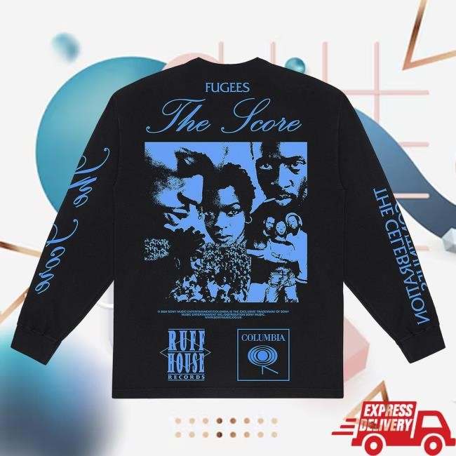 Lauryn Hill Blue Fugees The Score LS Tee | Lauryn Hill Store Official