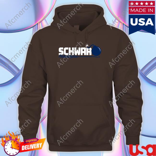 Official Breakingt Kyle Schwarber Schwarbomb Logo Shirts