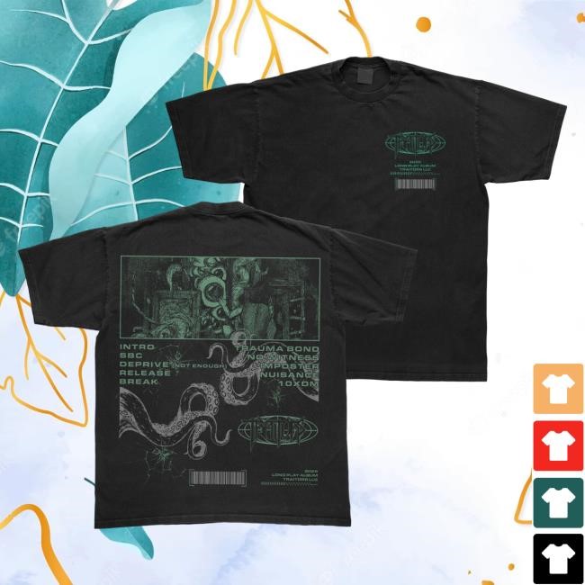 Traitors Phobias Tracklist S/S Tee – Traitors Store Merch