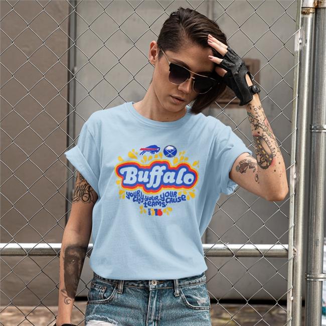 Buffalo Bills Your City Your Teams Your Cause Tee
