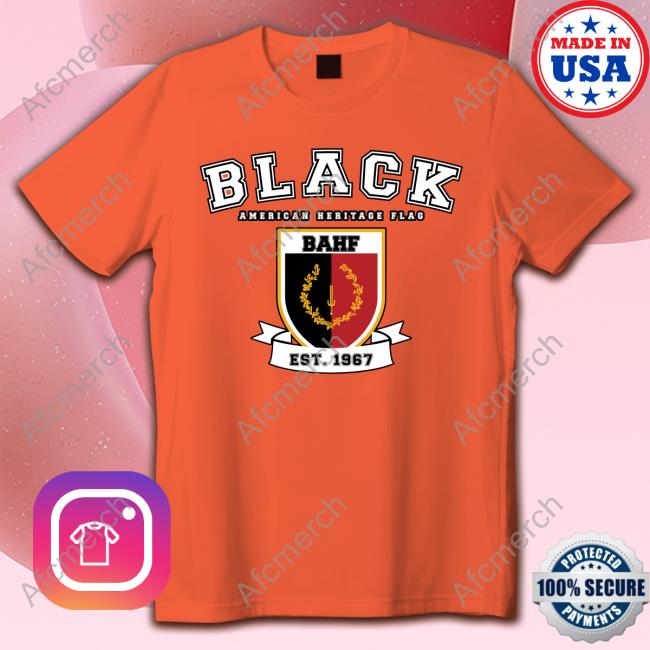 Official Blackletics Varsity Black American Heritage Flag Hoodie